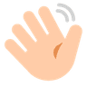 waving hand